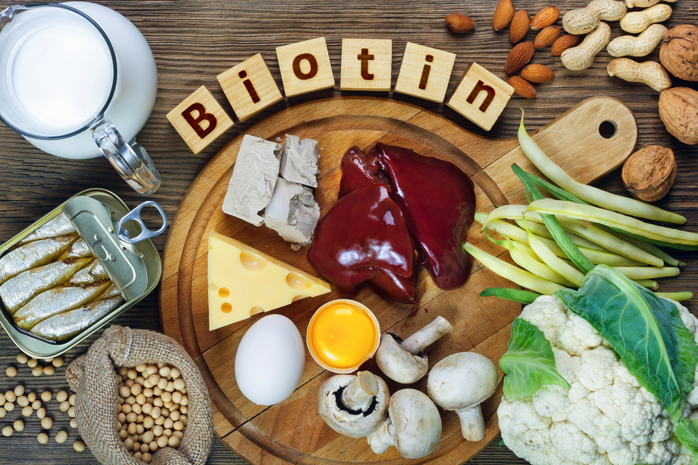 Foods containing the b vitamin Biotin